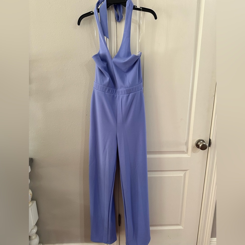 Purple jumpsuit